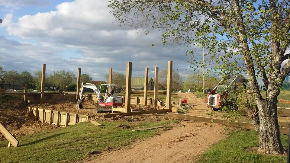Faith West Gazebo exterior construction